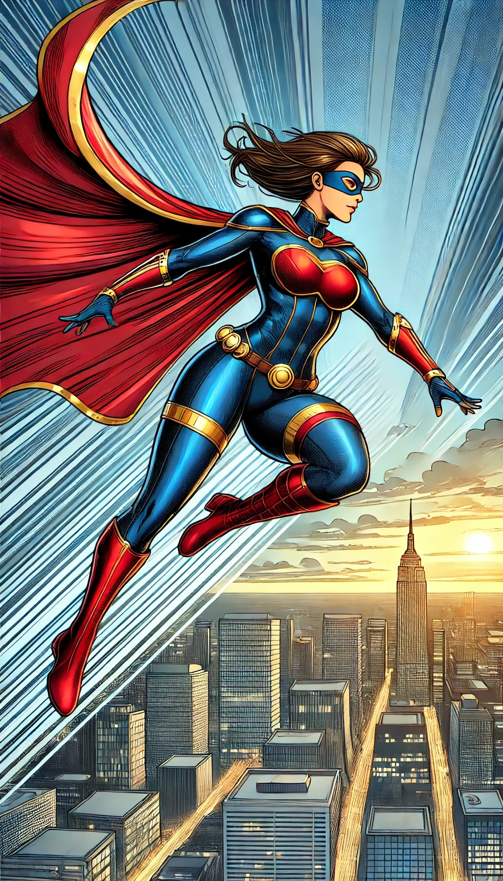 Recreate the attached image but add black accents to the sid...