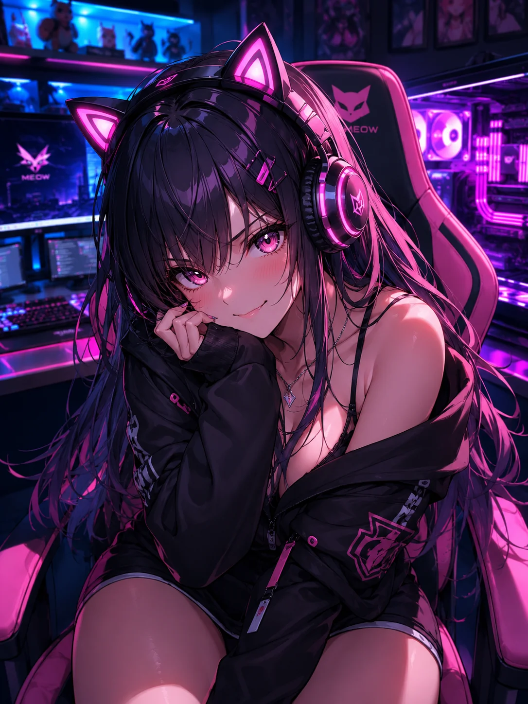 Masterpiece, best quality, ultra-detailed anime style, vibra...