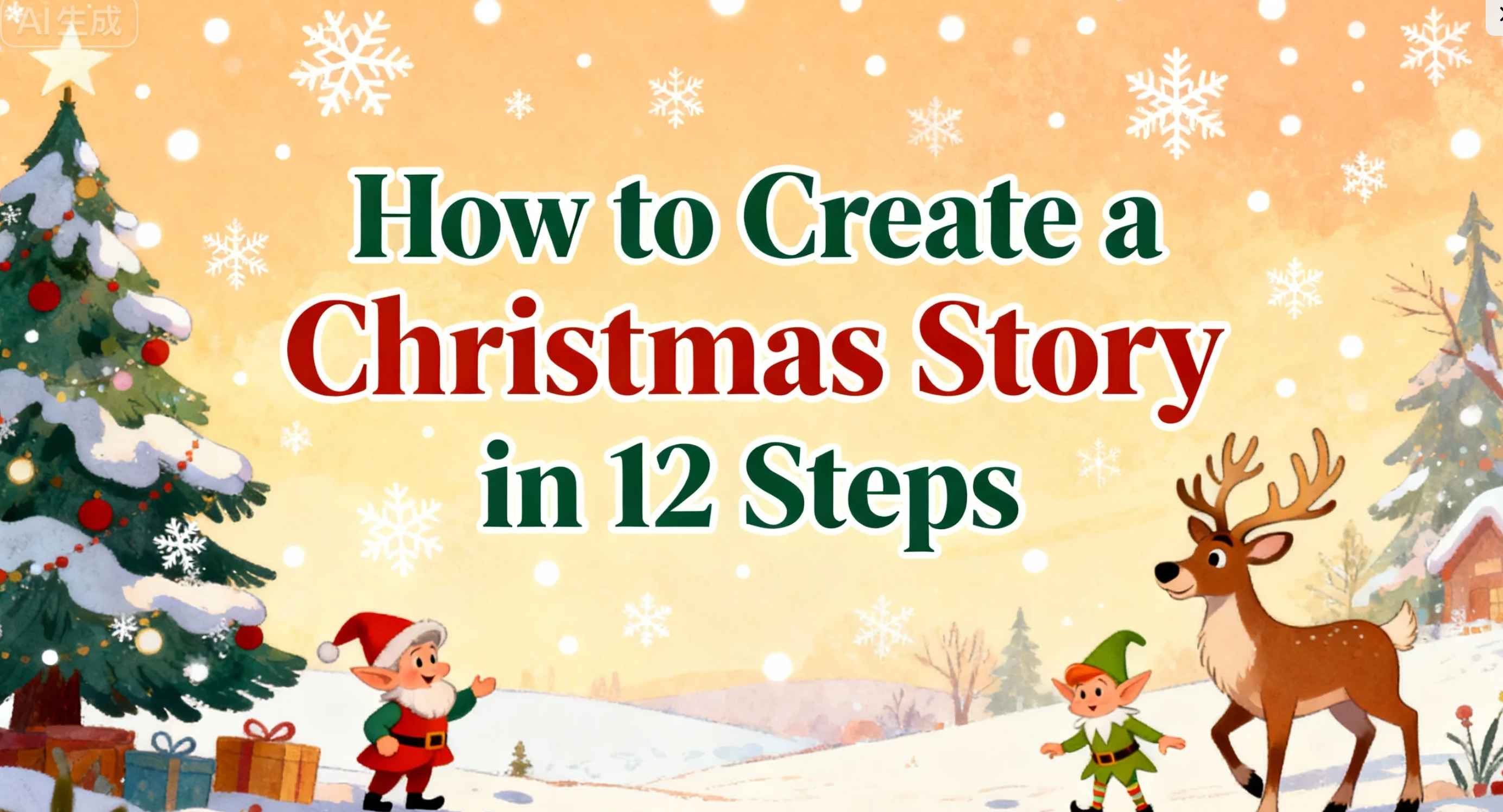 How to Create a Christmas Story in 12 Steps