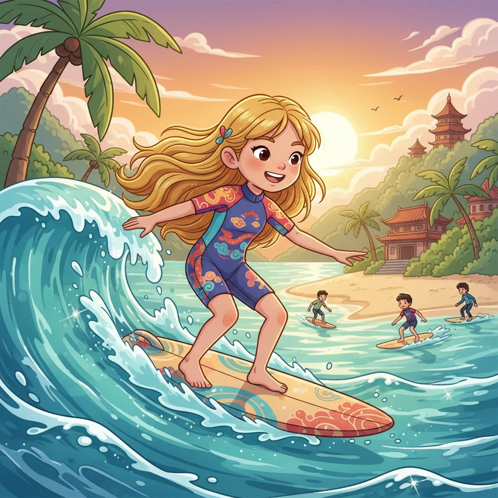 冲浪女孩的故事 - Fairy tales