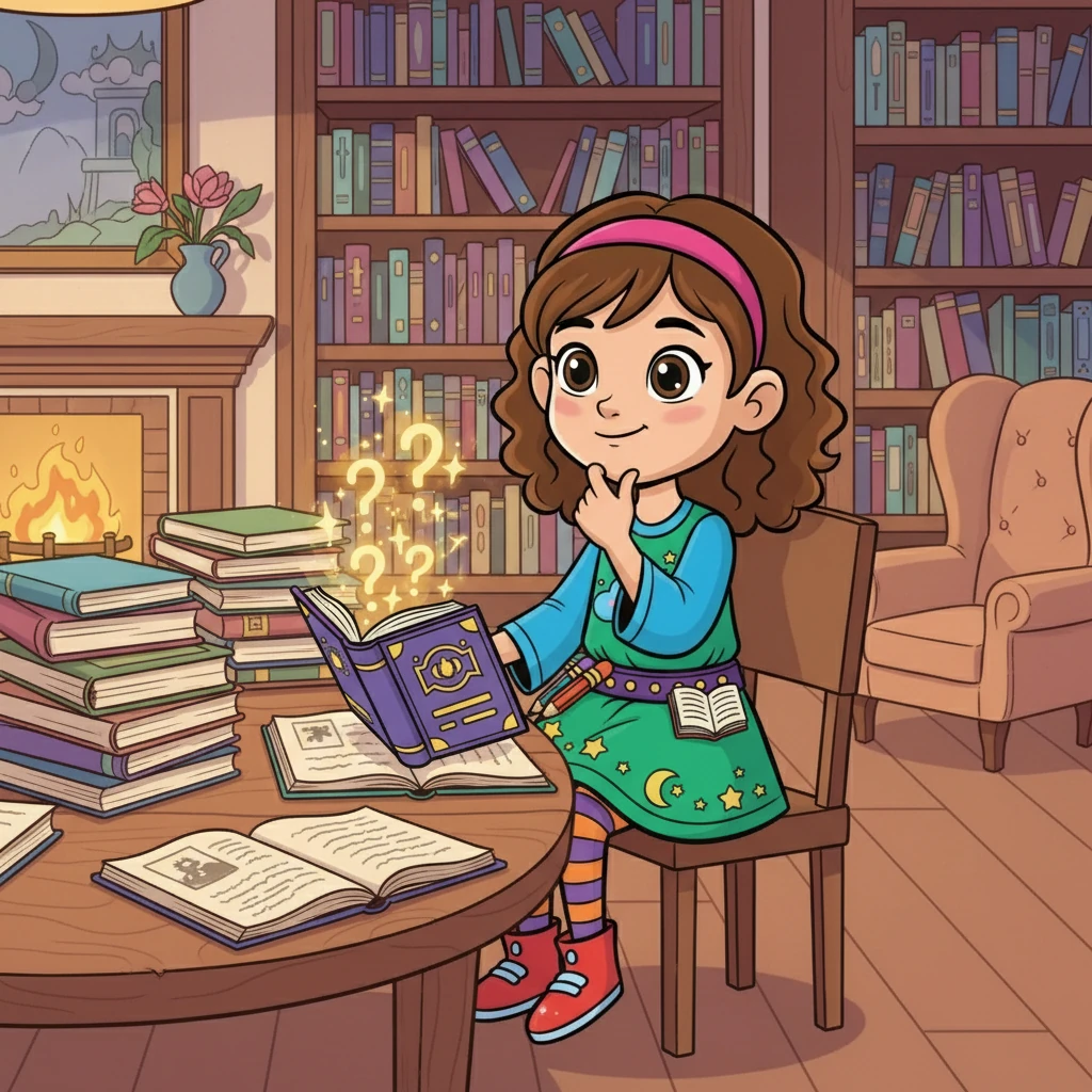 Nu skulle de skriva egna frågor till Camilla! Lexi tänkte ut en klurig fråga om Musse och Helium. Är ni redo för läsäventyret?