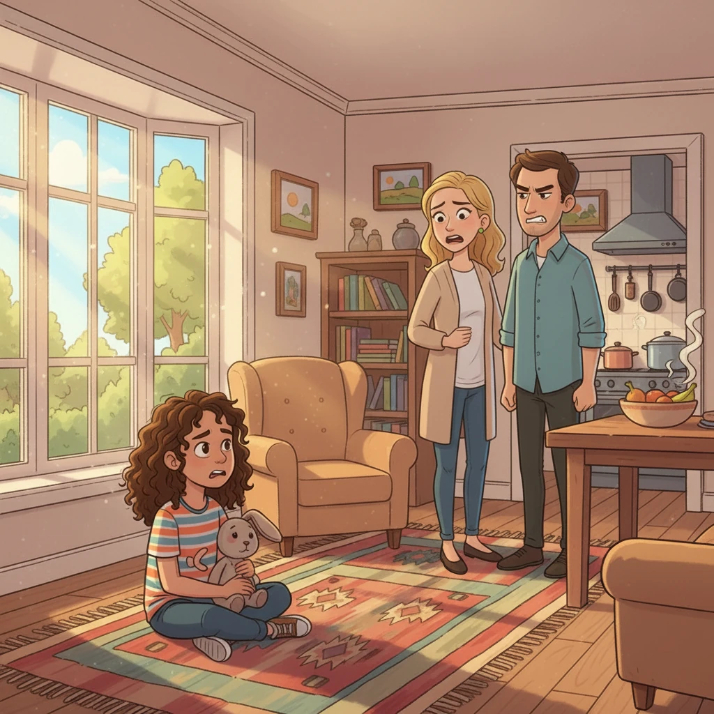 The argument started softly, then escalated, echoing through the small, colorful house. Aisha felt a knot of anxiety tighten in her stomach. Amira's voice, usually warm, was strained, while Hassan's frustration was evident in his furrowed brow.