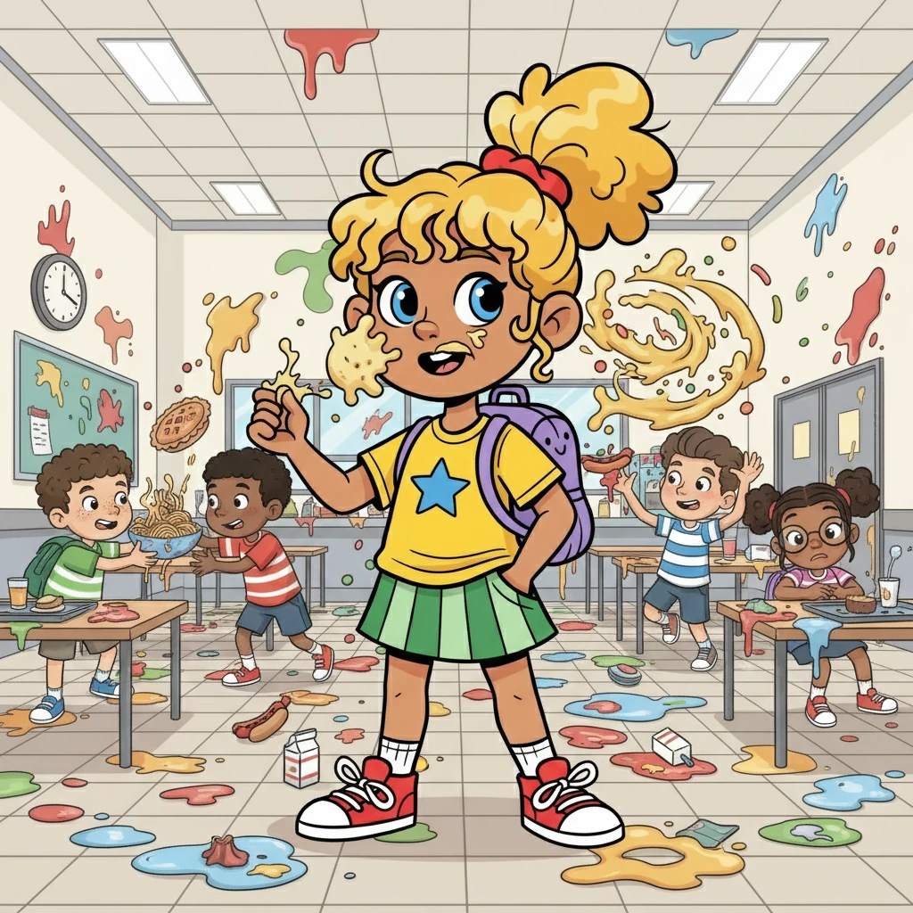 The final straw came when a spontaneous food fight broke out in the cafeteria. The mess was catastrophic. After this incident, the five friends were called into the Principal's office, where they were informed of their expulsion. Tears, apologies and regret filled the room.
