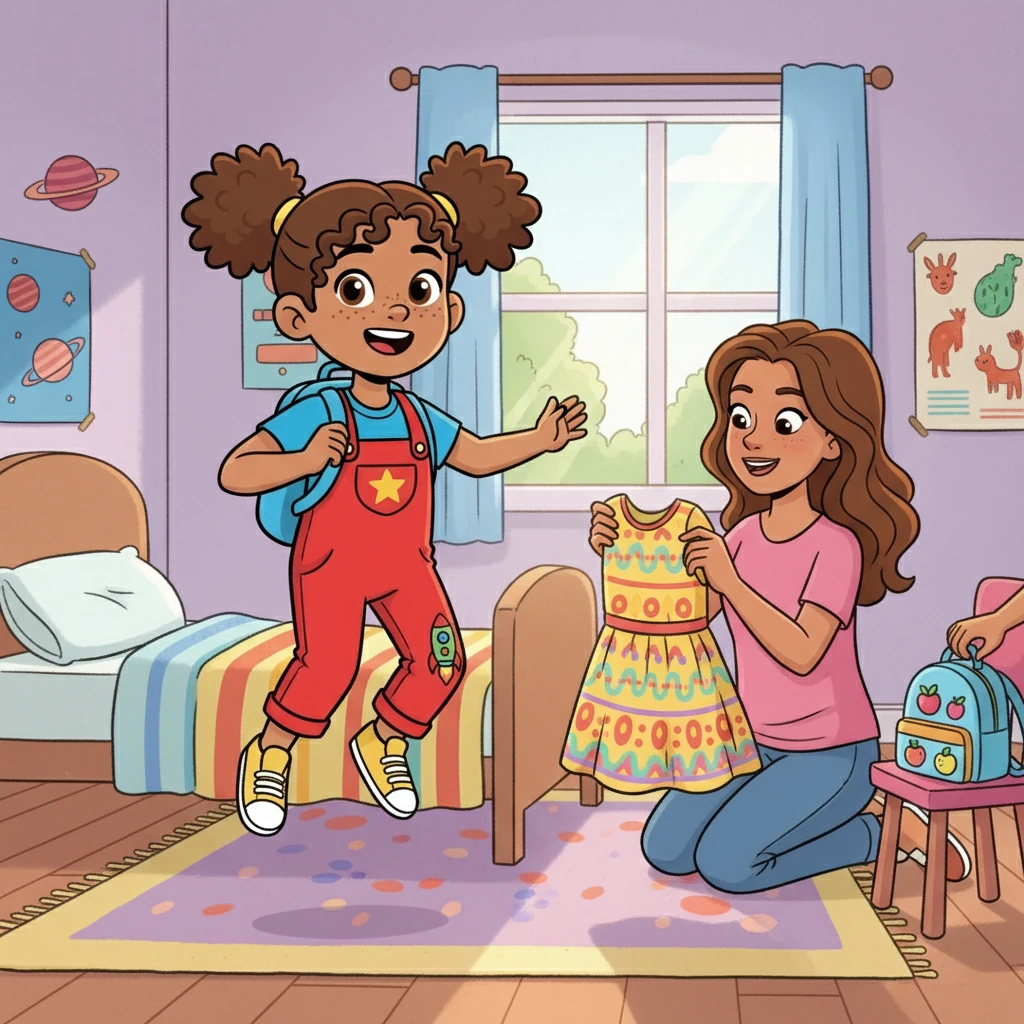The first day at school - Educational stories