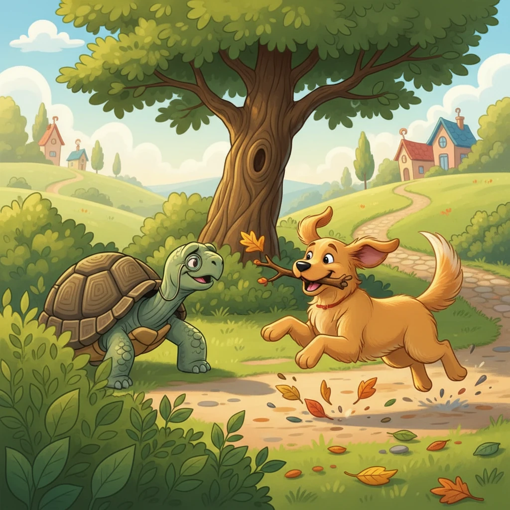 Tortoise and the dog - Freundschaftsgeschichten
