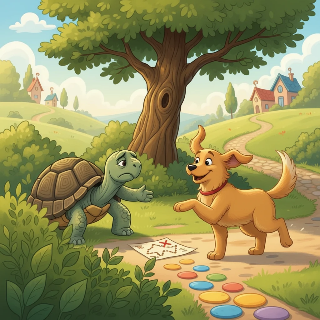 Sheldon, realizing the true value of friendship, confessed his shortcut and apologized. He learned that winning wasn't as important as being honest and having Buster's friendship, they decided to play a new game together with no shortcuts.