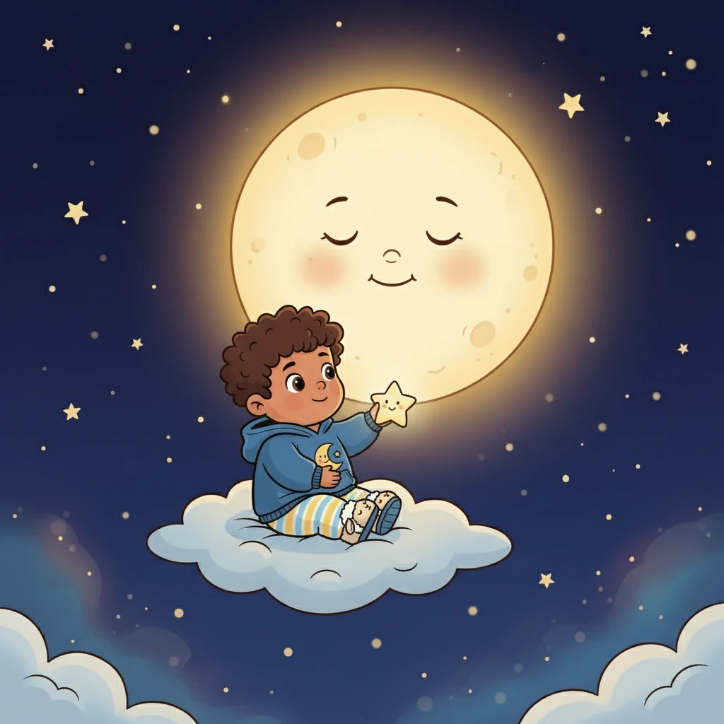 La Luna, al escuchar a Mateo, sintió un calor en su corazón. Nunca nadie le había hablado con tanta ternura. Mateo le contó historias de su día, de sus juegos y risas.