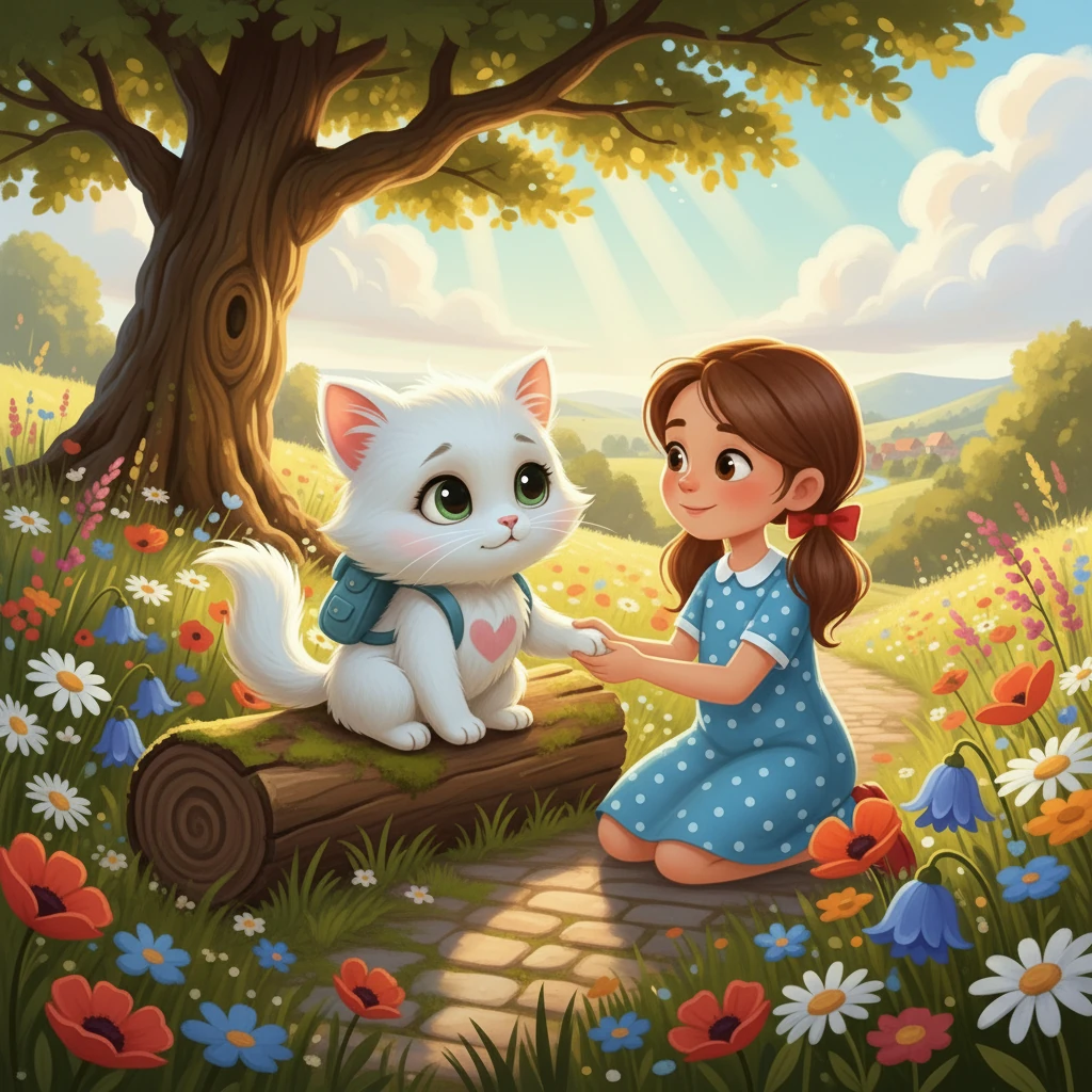 Hunden blev lite ledsen, men Mimmi fortsatte att förklara. 'Det är okej att inte vilja samma saker. Det är viktigt att vara sig själv och välja det som gör dig glad.' Hunden nickade förstående.