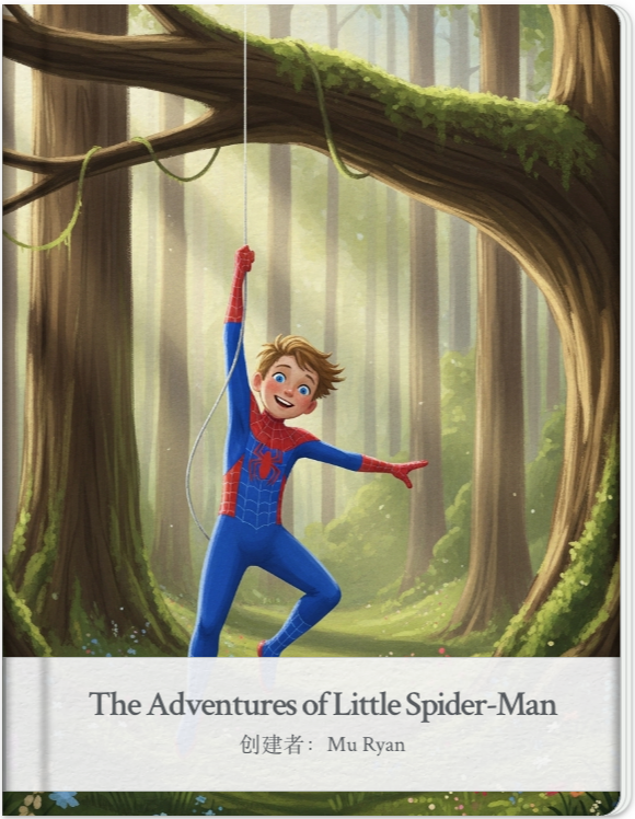The Adventures of Little Spider-Man - 冒険ストーリー, 友情ストーリー, 教育ストーリー, 創造力と想像, おとぎ話
