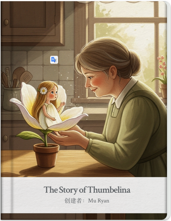 The Story of Thumbelina - おとぎ話, 成長ストーリー, 家族ストーリー, おやすみストーリー