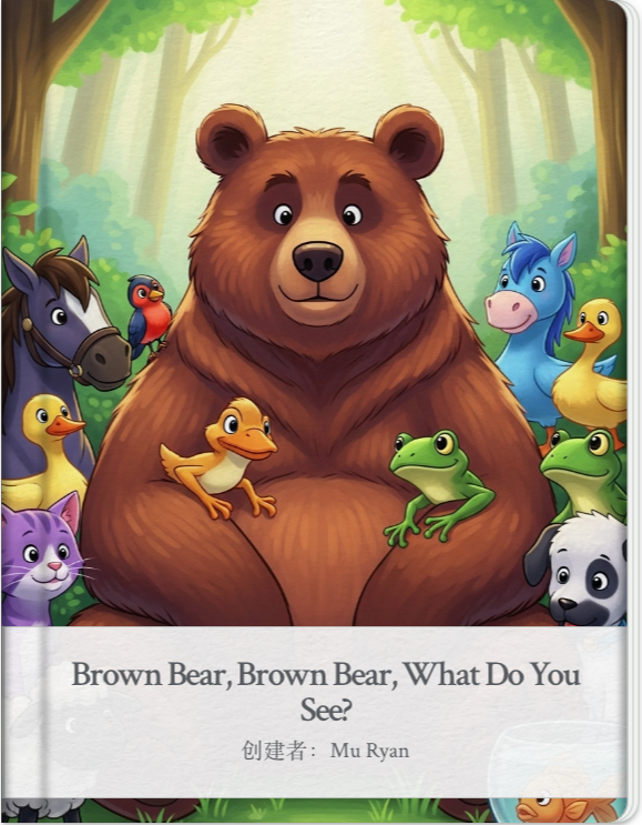 Brown Bear, Brown Bear, What Do You See? - Aventuras, Contos de fadas, Crescimento, Educativas, Histórias para dormir, Histórias com animais