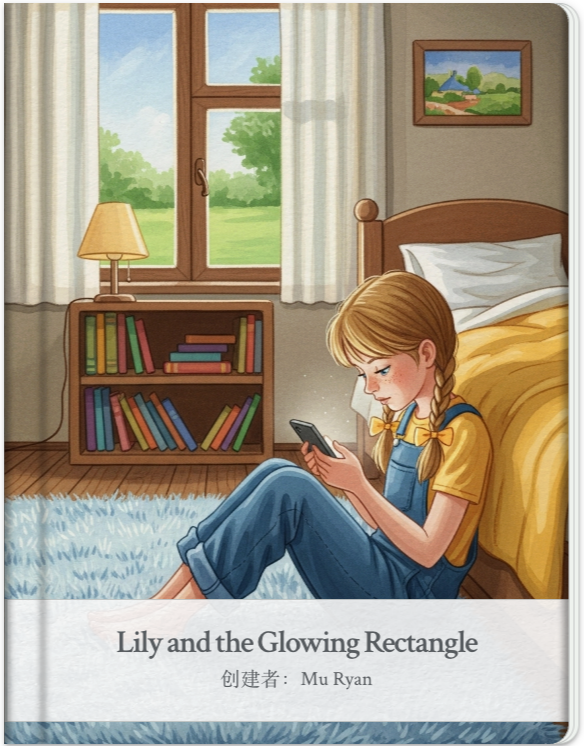 Lily and the Glowing Rectangle - Growth stories, Family stories, Moral education, Educational stories