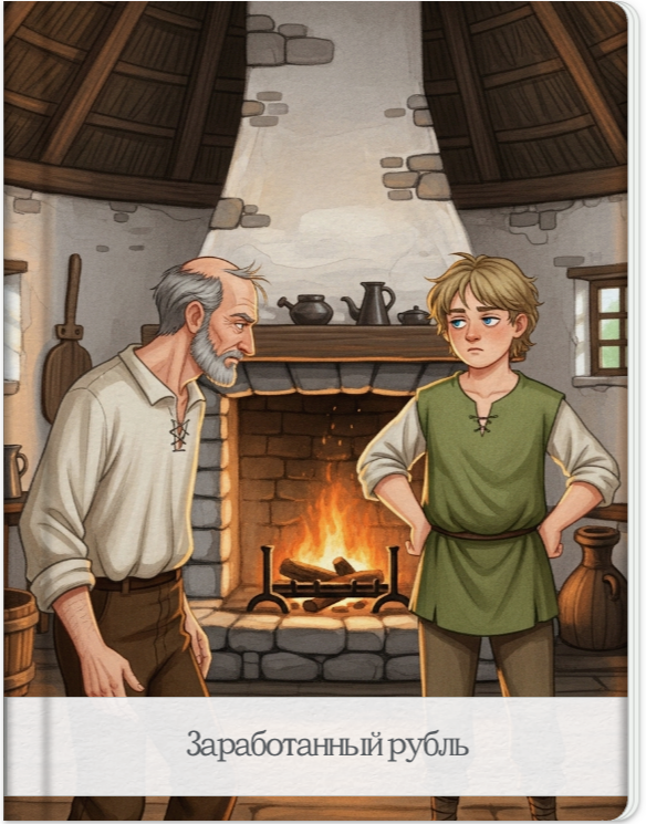 Заработанный рубль - Fairy tales, Adventure stories, Friendship stories, Growth stories, Fantasy stories, Bedtime stories