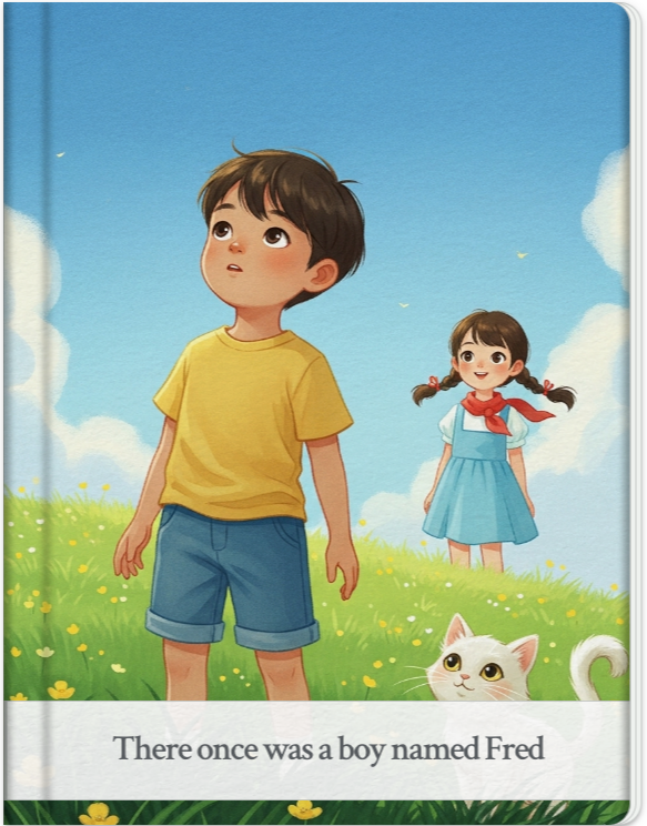 There once was a boy named Fred - Friendship stories, Growth stories, Family stories, Moral education, Educational stories, Bedtime stories