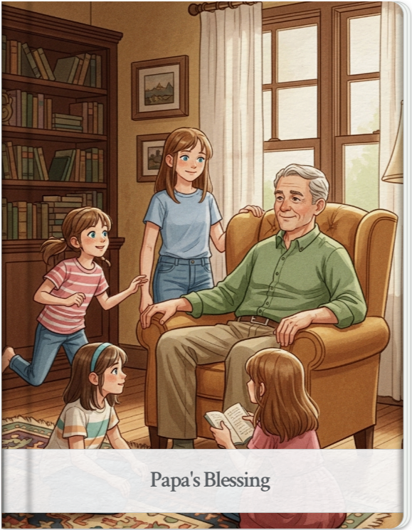 Papa's Blessing - Freundschaftsgeschichten, Abenteuergeschichten, Entwicklungsgeschichten, Maerchen, Fantasy-Geschichten, Familiengeschichten, Lerngeschichten, Wertevermittlung