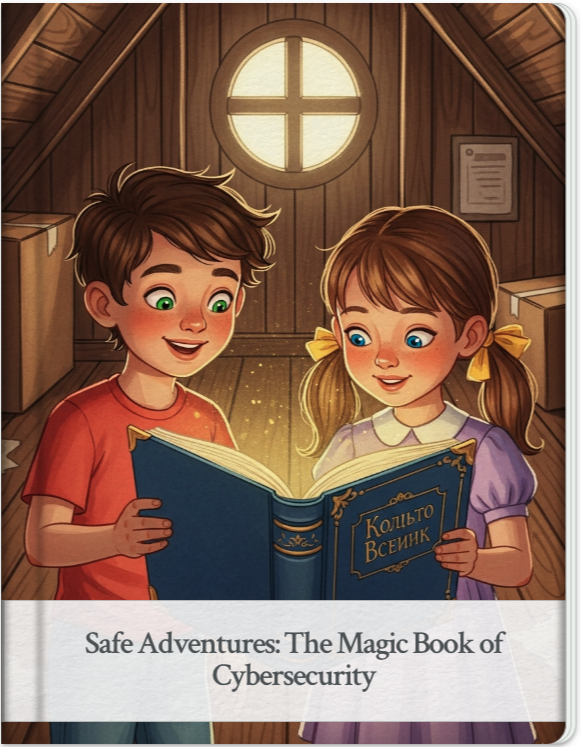 Aventuras Seguras: O Livro Mágico da Cibersegurança - Entwicklungsgeschichten, Maerchen, Freundschaftsgeschichten