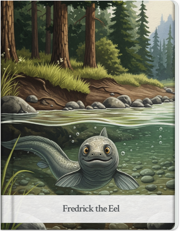 Fredrick the Eel - growth,friendship,family,educational,moral