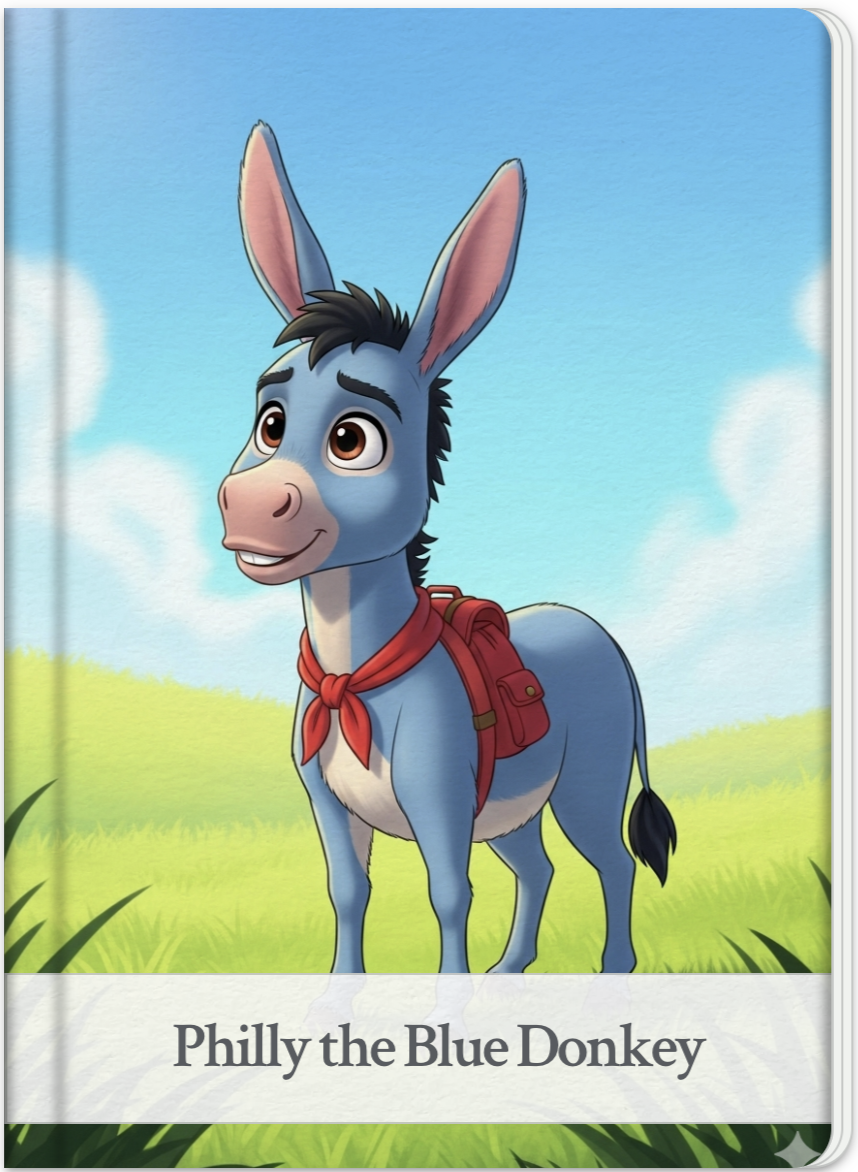 Philly the Blue Donkey - Growth stories
