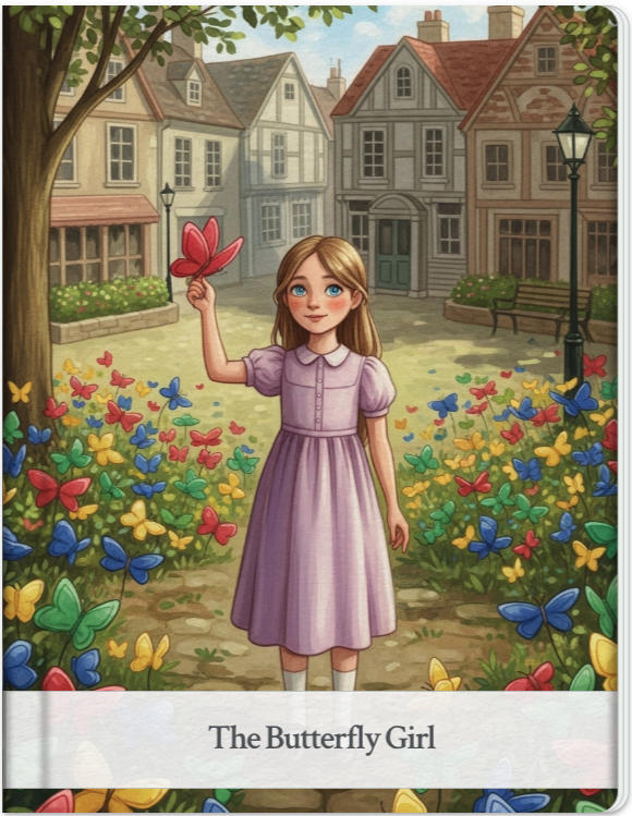 The Butterfly Girl - growth,friendship,family