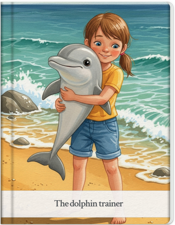 The dolphin trainer - Growth stories, Friendship stories, Family stories, Educational stories, Moral education