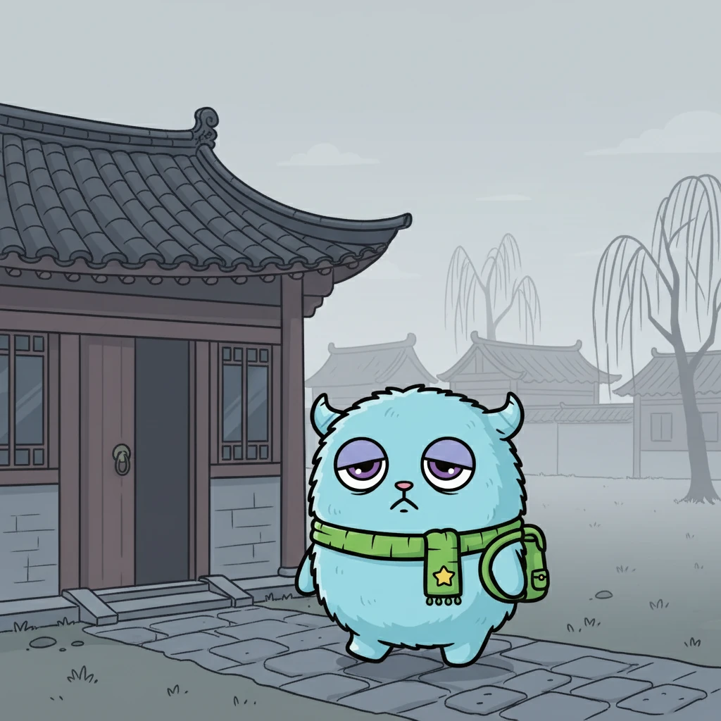 小累，一隻渾身灰濛濛的心情小怪獸，覺得好累好累。他厭倦了待在主人的心裡，想要出去透透氣。在一個灰色的清晨，他鼓起勇氣，悄悄地離開了主人的家。