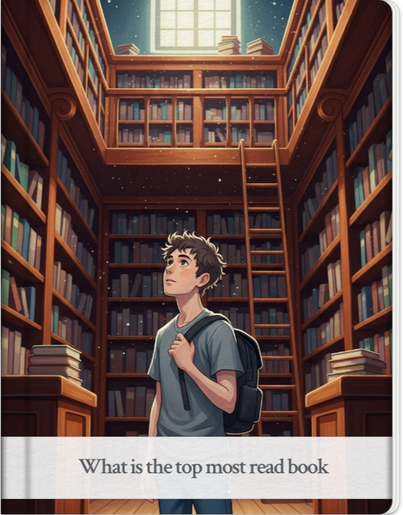 What is the top most read book