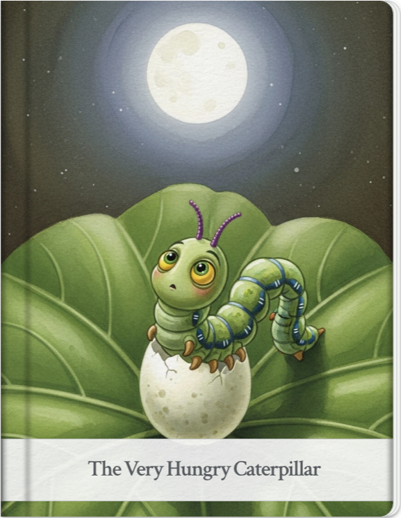 饥饿的毛毛虫（The Very Hungry Caterpillar） - حكايات خيالية, تعليمية, عائلة, نمو, مغامرات, فانتازيا, صداقة, الطبيعة والعلوم
