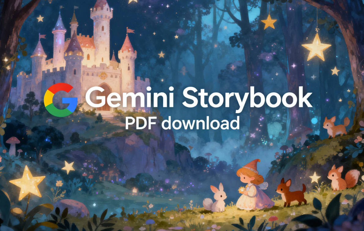 How to download Gemini Storybook PDF