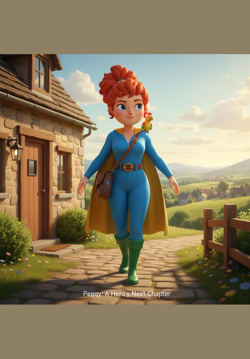 Peggy stepped out of the house feeling like a fashion queen, her favorite oversized leather bag swinging gracefully by her side. She had no idea that her trusty accessory was about to retire in the most dramatic way possible.