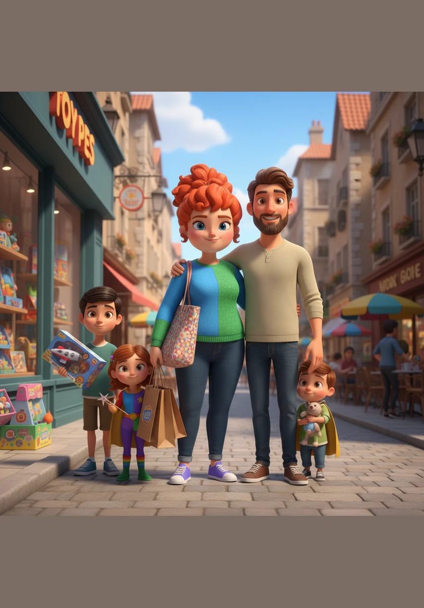 Minutes later, Peggy emerged from the store with a bag that was now eighty percent rainbow tape and twenty percent leather. The bag shimmered brilliantly in the sunlight, reflecting neon colors onto the faces of everyone she passed on the street.