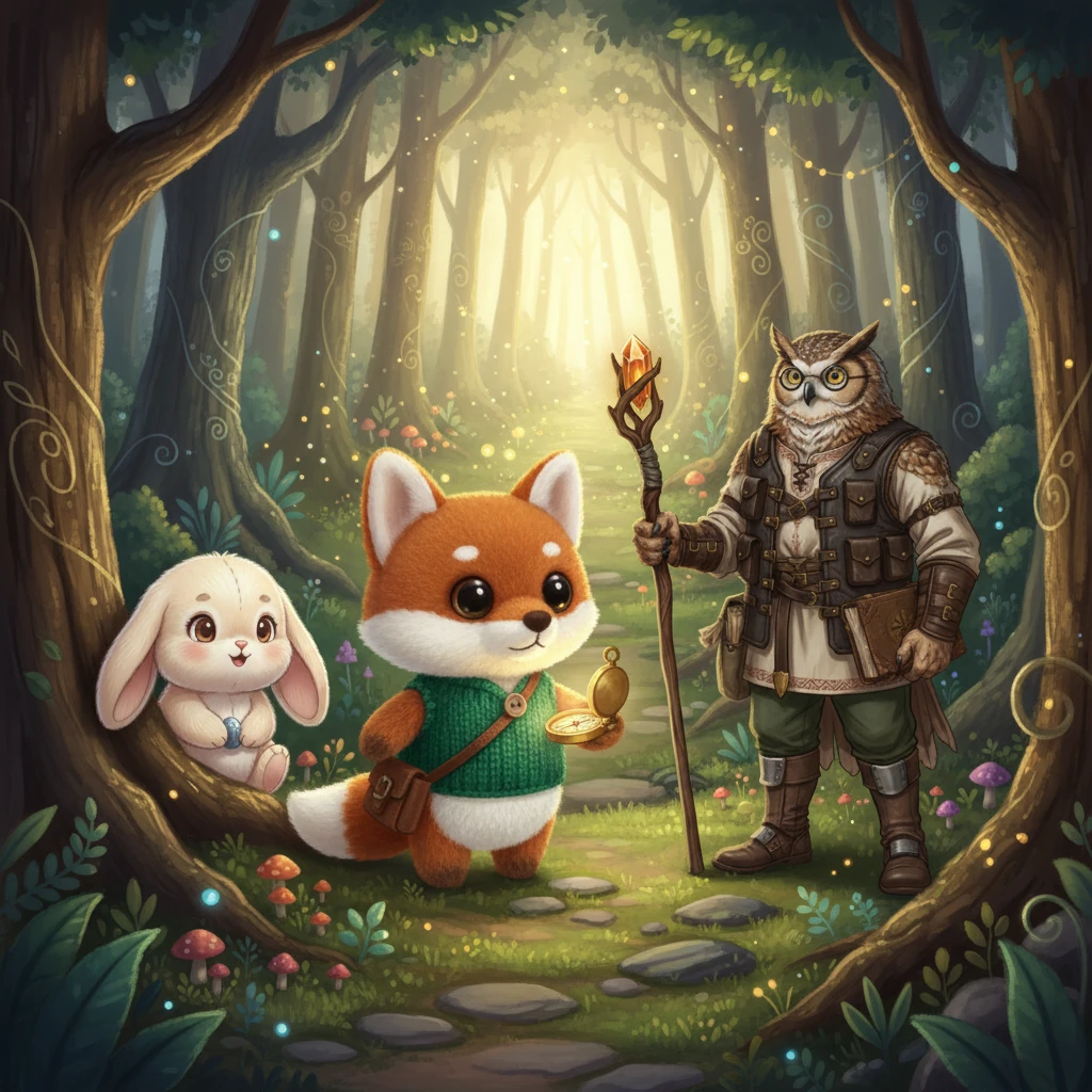 Oliver and the Golden Compass - 品德教育