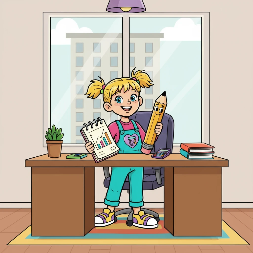 Cudowna praca w biurze rachunkowym. - 创意想象