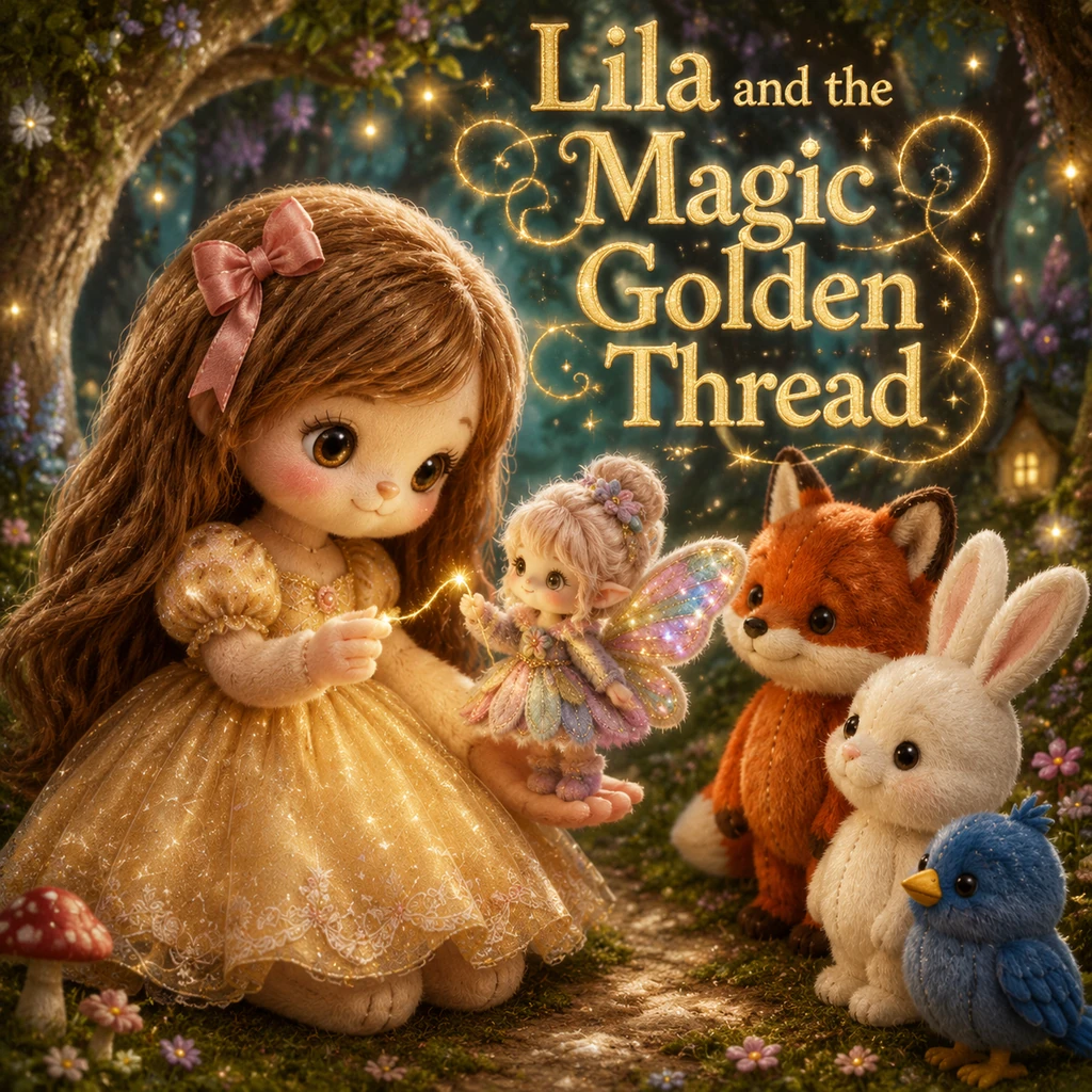 Lila and the Magic Golden Thread - حكايات خيالية