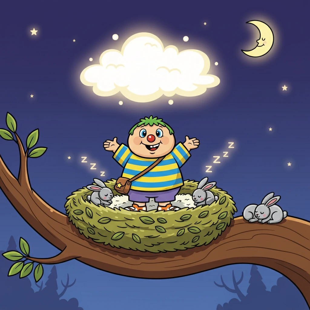 Unimaailman etsijä Pupu - bedtime