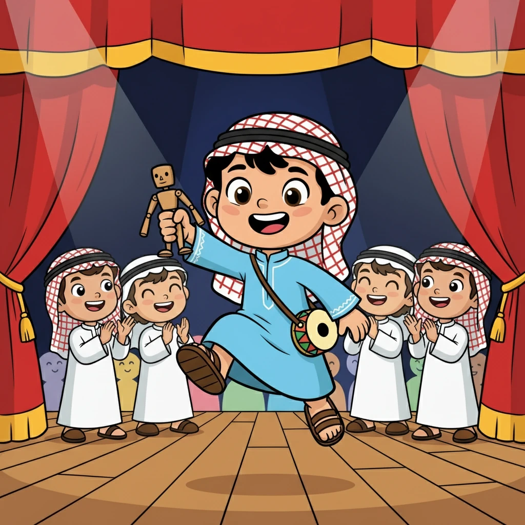 تألق وجه محمد ياسين، وهو أحد أعضاء النادي، بحماس لا يضاهى. كان يحلم بالوقوف على خشبة المسرح وتقديم أفضل ما لديه. بجانبه، كان الأصدقاء متحمسين أيضًا.