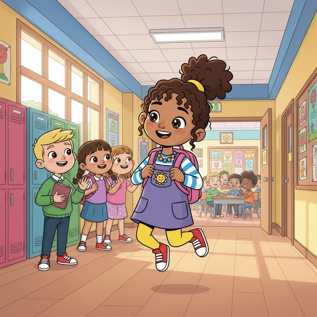 Diana in the School - صداقة