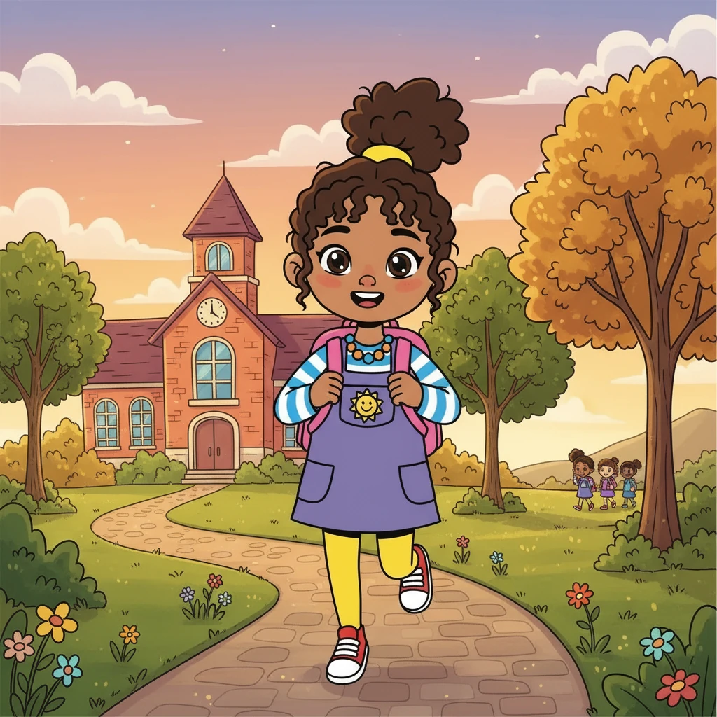 At the end of the day, Diana walked home with a skip in her step, feeling happy and fulfilled. She knew that every day at school was a chance to learn, grow, and share the joy of friendship.