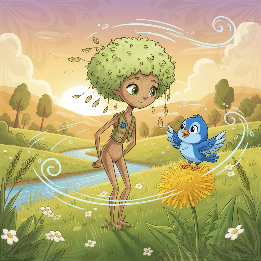 Willow and the Whispering Wind - Growth stories