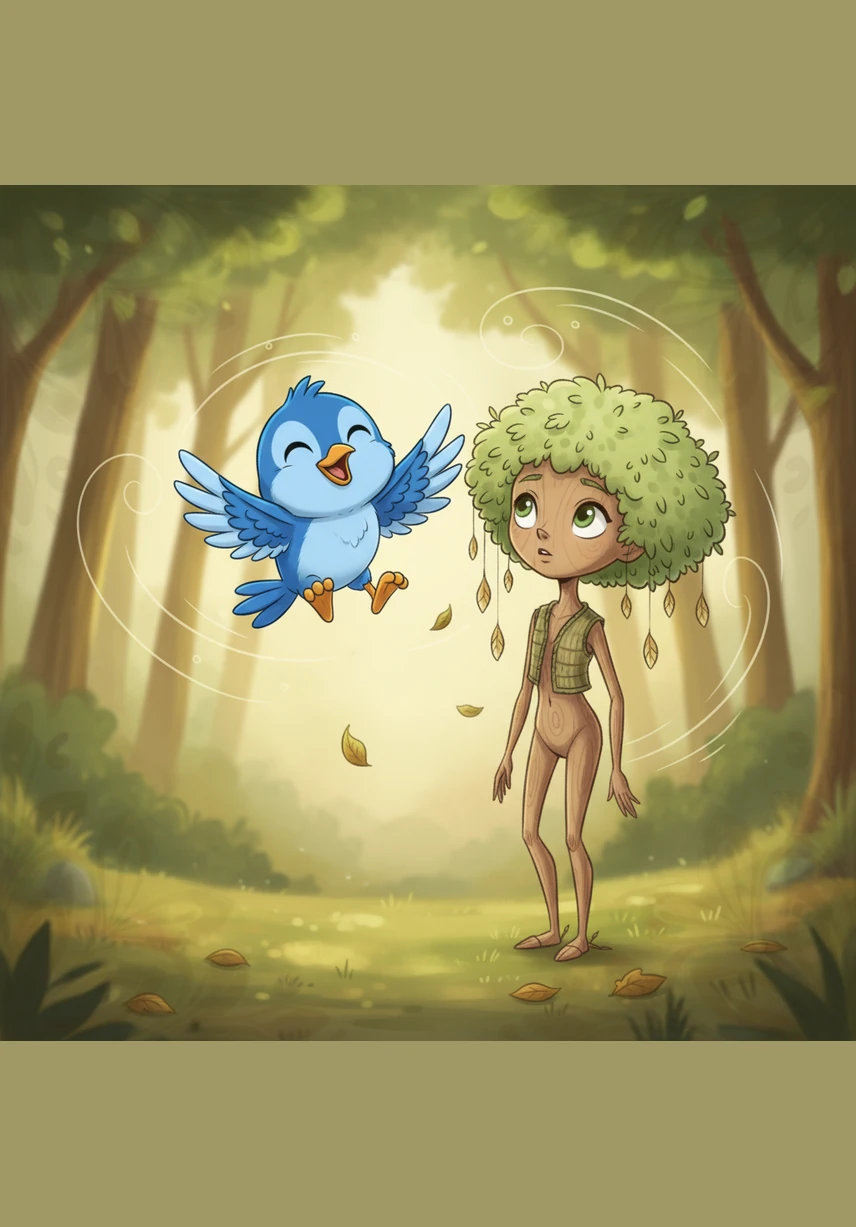 The wind isn't a monster, Willow, Pip whispered, his voice sounding like the soft tinkling of a silver bell. He spread his wings wide and let the air lift him up, bobbing and weaving through the invisible currents with a happy, carefree whistle.