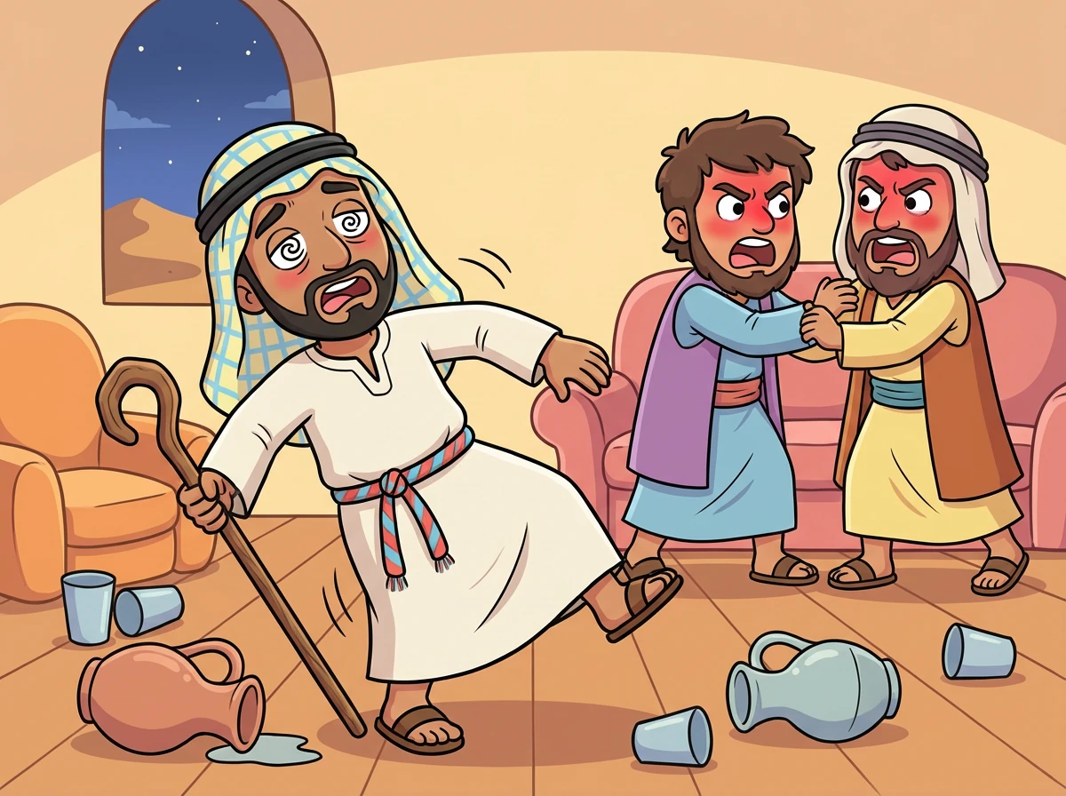 Arak diminum tanpa kawalan, menghilangkan akal dan membawa kepada perbuatan yang tidak senonoh. Mabuk menjadi punca pergaduhan dan permusuhan.