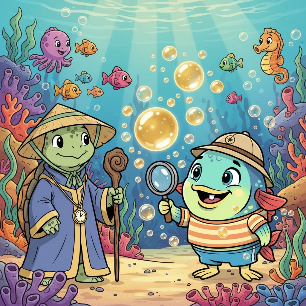 Finley and the Curious Bubbles