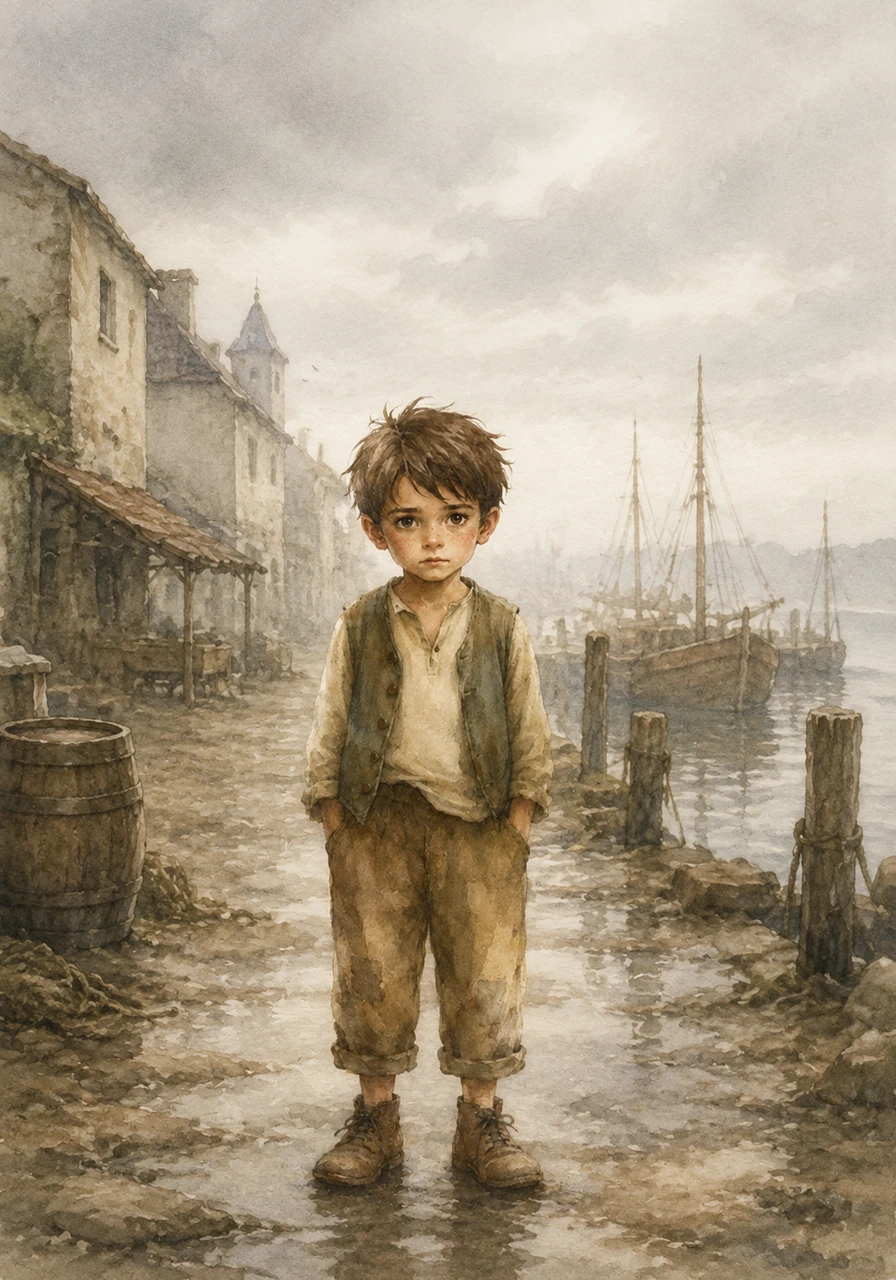 The morning Timon arrived was draped in a soft, grey light that hung over the world like a quiet veil. There were no trumpets or festivals, just a gentle stillness as the earth waited to see what kind of story this child would tell.
