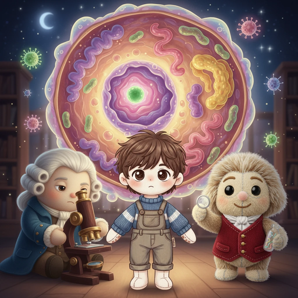 Theo's Microscopic Journey: The Secret of the Cell - educational