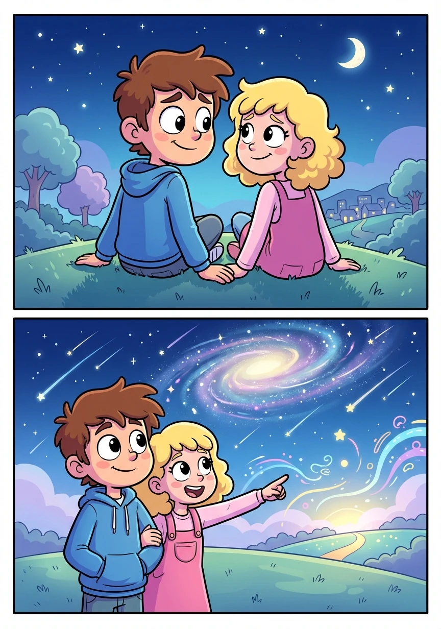 Alex and Kim share a moment of silent understanding, their connection deepening with each passing second. The night is just beginning, and the possibilities are endless.