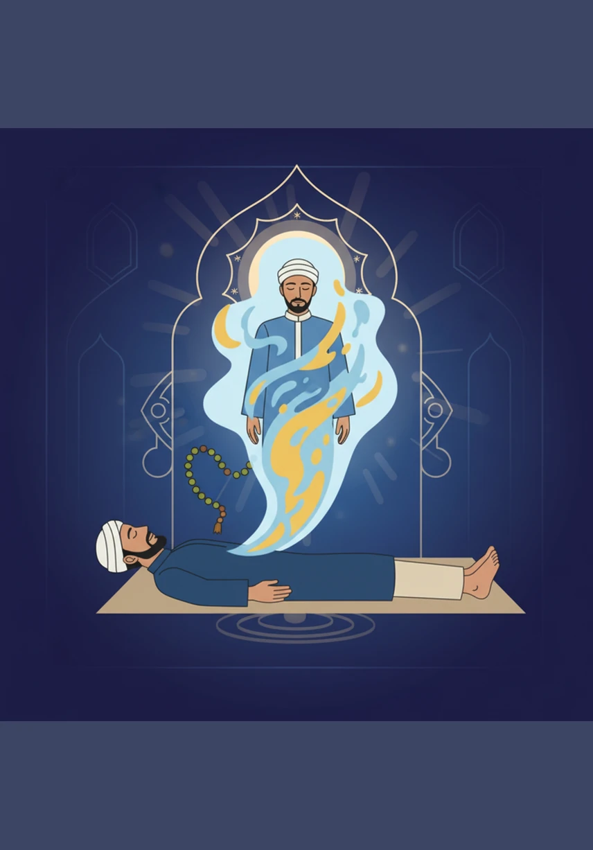 The soul ascends higher, passing through clouds of stardust and cosmic energy that vibrate with a celestial melody. The horizon expands into an endless sea of light, where time and space no longer hold any meaning.