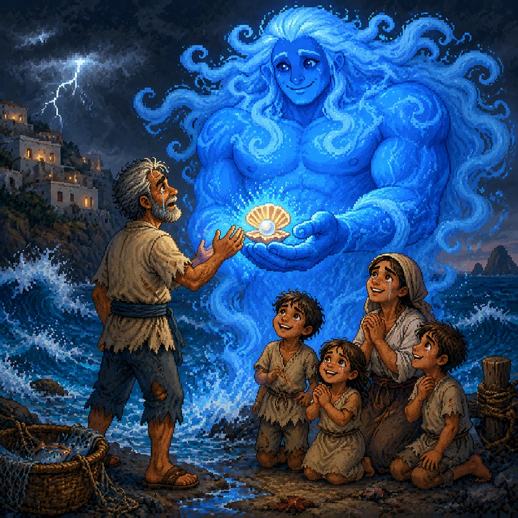 The Fisherman and the Luminous Tide - Fantasy stories