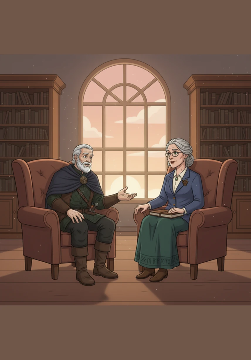 They sit together for hours as the sun dips low, Arthur sharing the raw truth of his redemption and Evelyn speaking of the hidden pressures of her lifelong perfection. They find that the naughty boy and the goody two-shoes have both been humbled and softened by the unpredictable passage of time.