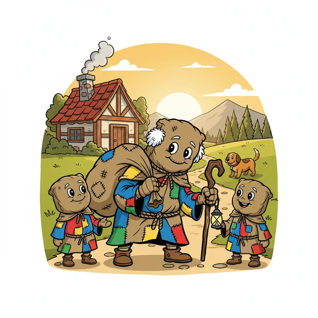 João e seus amigos voltaram para casa, mudados pela experiência. Eles entenderam a importância da obediência.