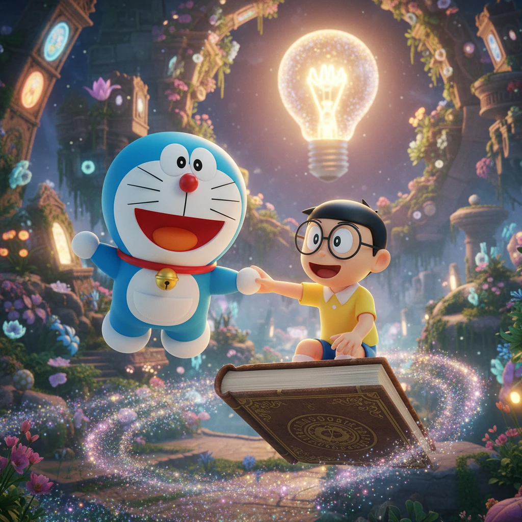 Doraemon and the Journey of Inspiration - Adventure stories