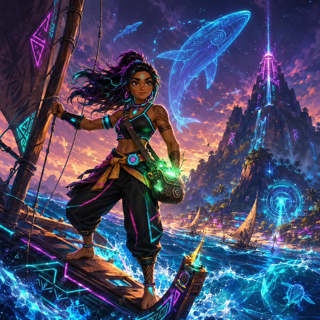 Moana's Great Ocean Voyage - adventure